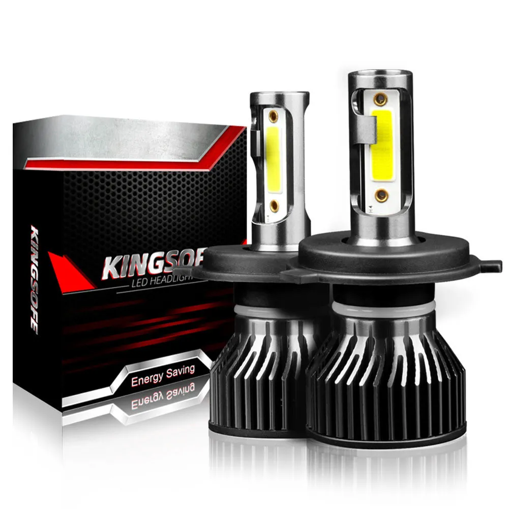 1 Pair Aluminum Car  Led  Headlight Ip68 Waterproof Heatproof