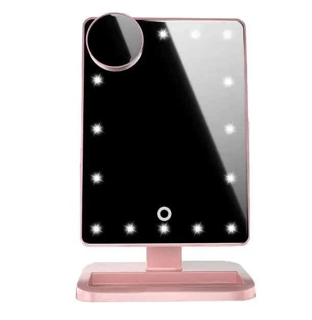 10X magnification, 20 LED lights, Bluetooth music speaker, and lights