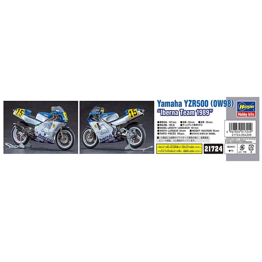 1/12  Yamaha YZR500 0W98   Iberna Team 1989