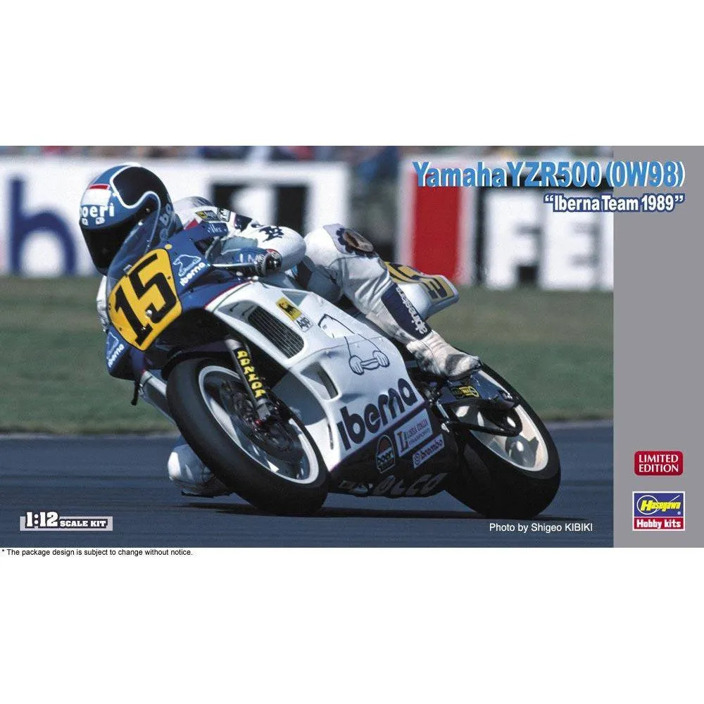 1/12  Yamaha YZR500 0W98   Iberna Team 1989