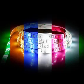 14.4W LED Strip Light 60 LED Per Metre RGB   5500K IP54 Havit Lighting HV9751-IP54-60-RGBC