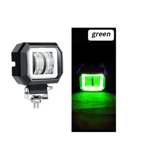 2 Pack3 Inch 20w Offroad Led Work Light Waterproof 12v 24v Suv