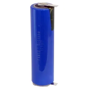 3.65-3.95V 560mAh (5000mA max. Pulse) to 2.5V Super Cap.