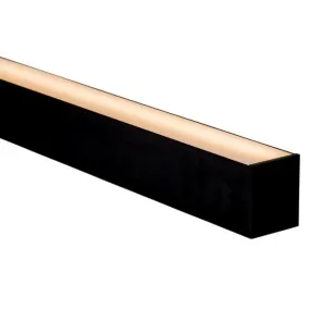 60mm x 70mm Black Slimline Square Deep Aluminium LED Profile Havit Lighting - HV9693-6070-BLK