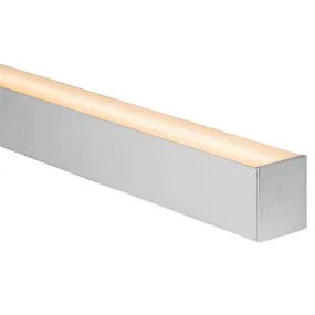 60mm x 70mm Silver Slimline Square Deep Large LED Profile Havit Lighting - HV9693-6070