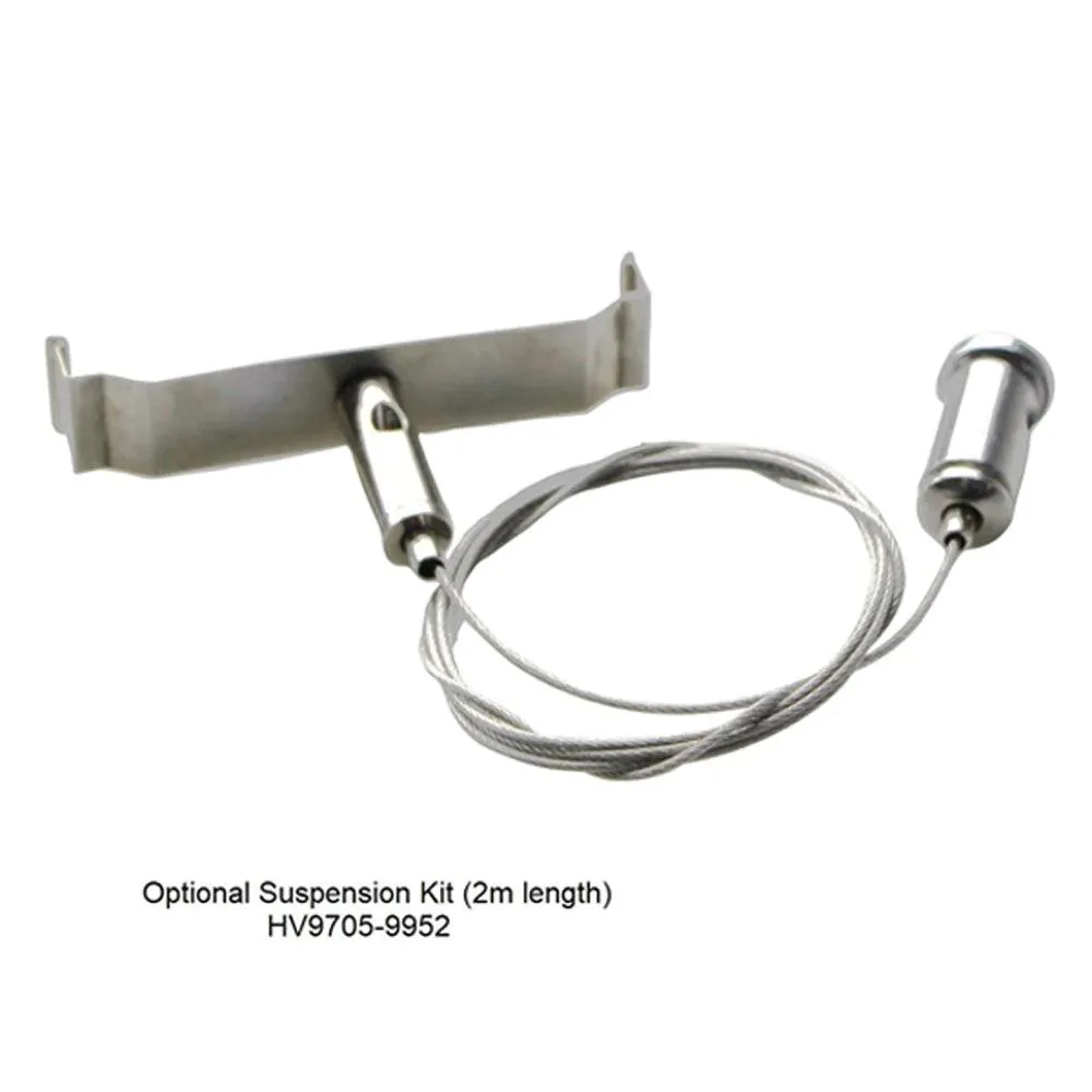 60mm x 80mm Silver Deep Square Up and Down Aluminium LED Profile Havit Lighting - HV9693-6080