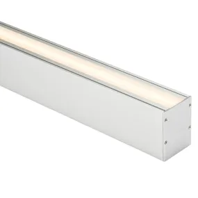 60mm x 80mm Silver Deep Square Up and Down Aluminium LED Profile Havit Lighting - HV9693-6080