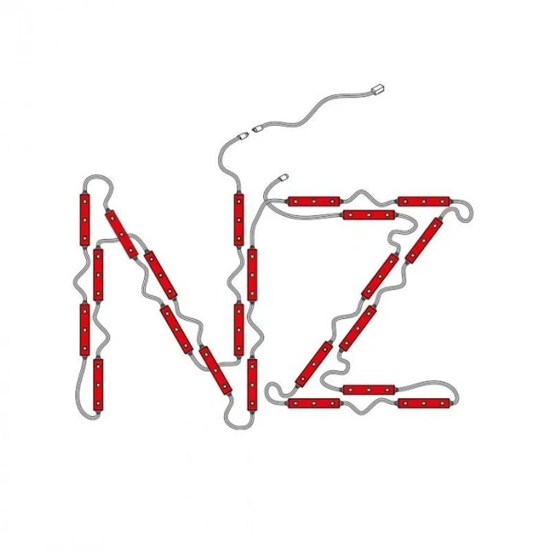 7 Module LED String for Display and Signage Lighting Superlux Lighting - SLED-M21-DL