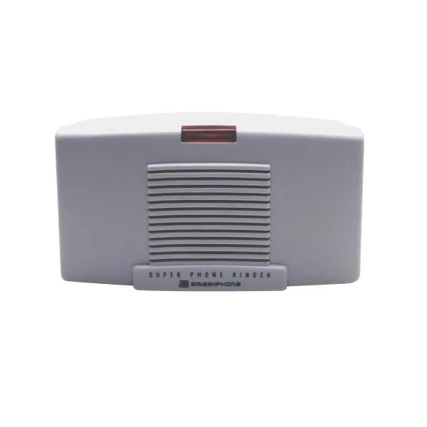 75180 Super Phone Ringer W- Ac 95db Wh