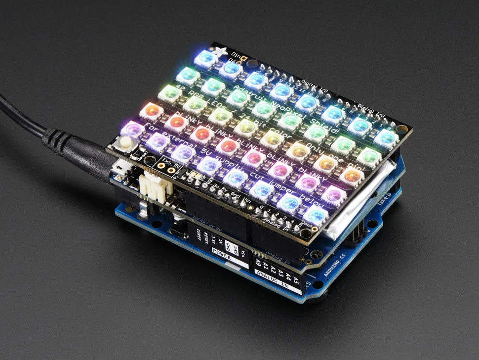 Adafruit PowerBoost 500 Shield - Rechargeable 5V Power Shield