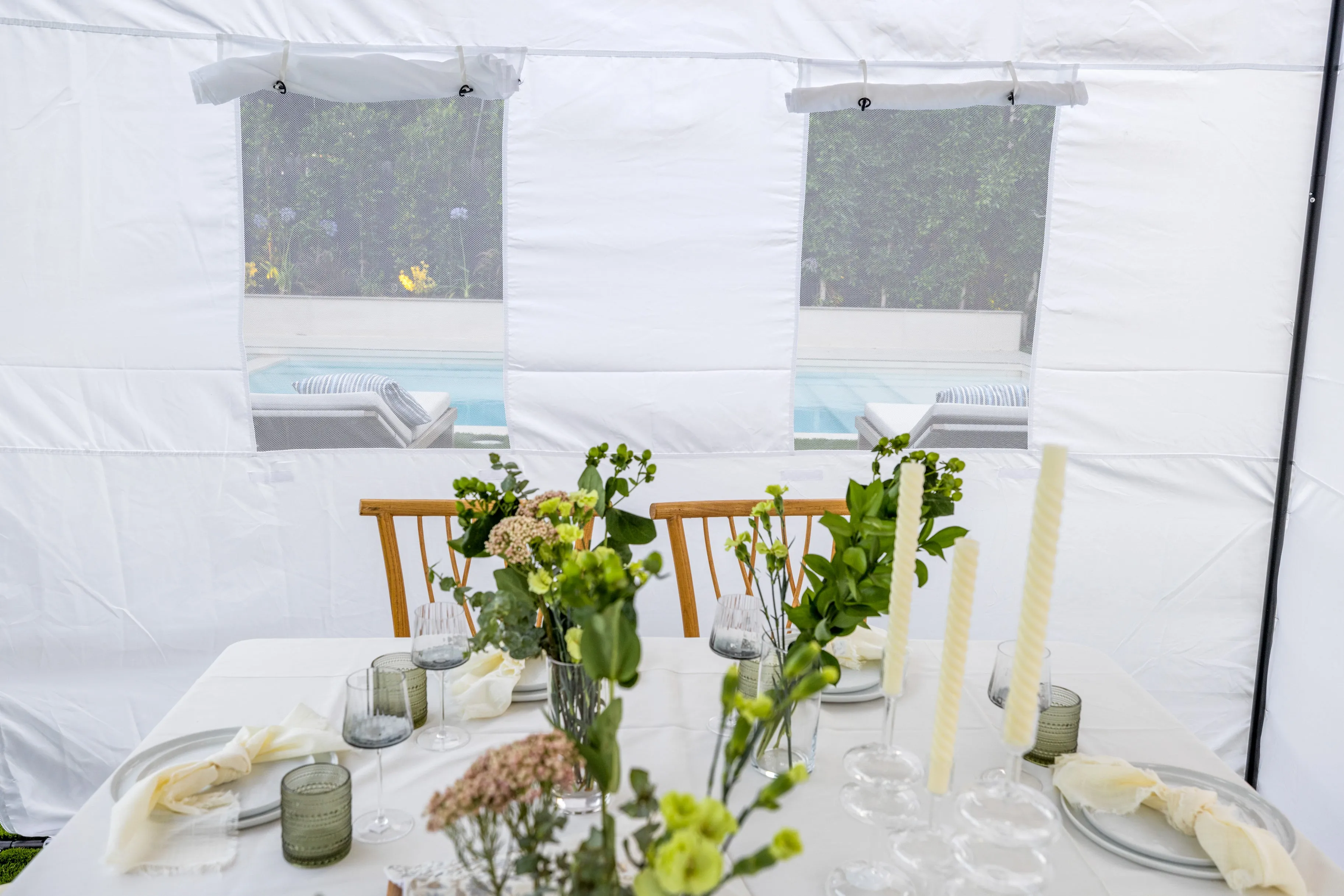 Adjustable Sukkah Kit - 25 Sizes in 1 Kit - Certified Kosher  up to 10'x10'