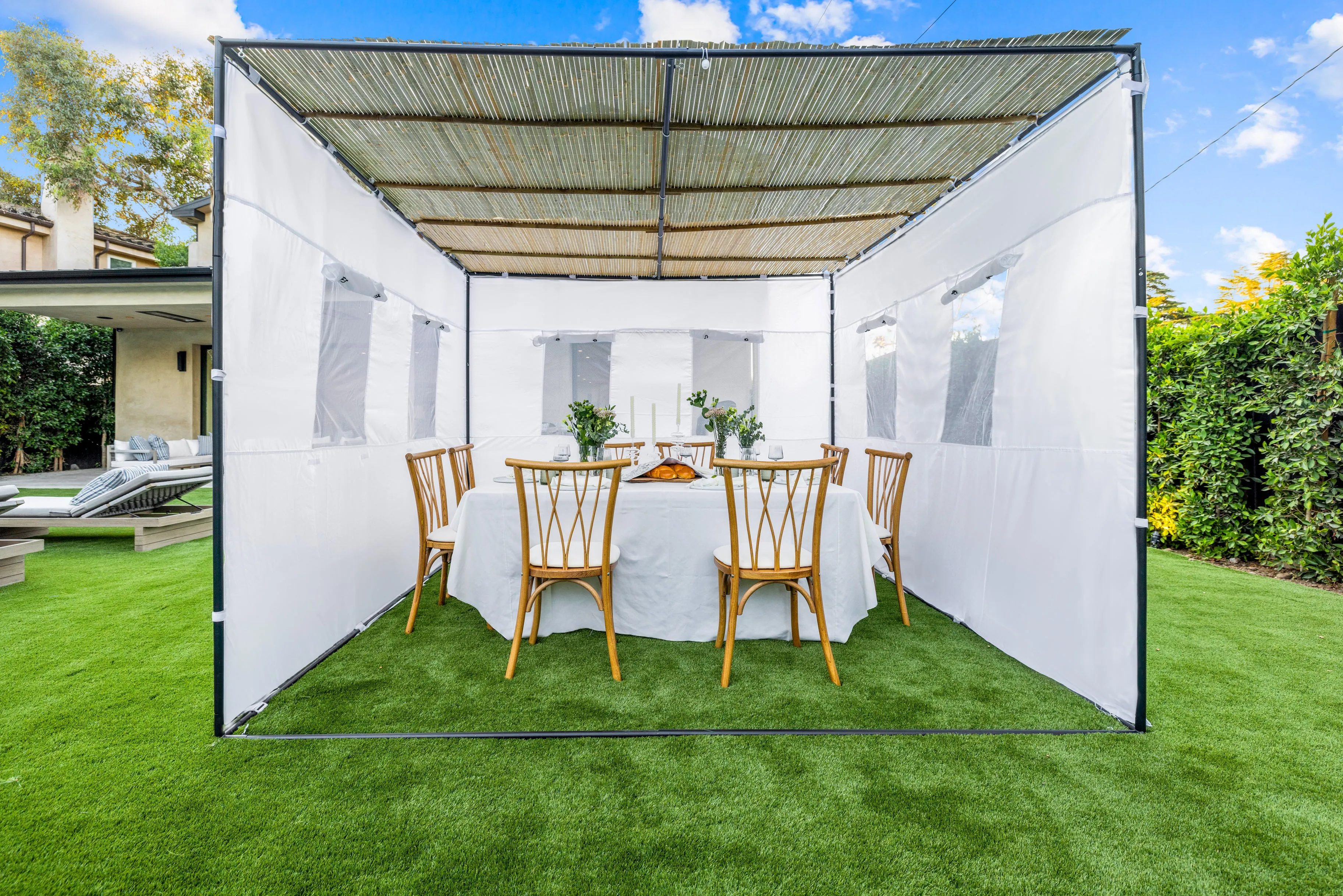 Adjustable Sukkah Kit - 25 Sizes in 1 Kit - Certified Kosher  up to 10'x10'