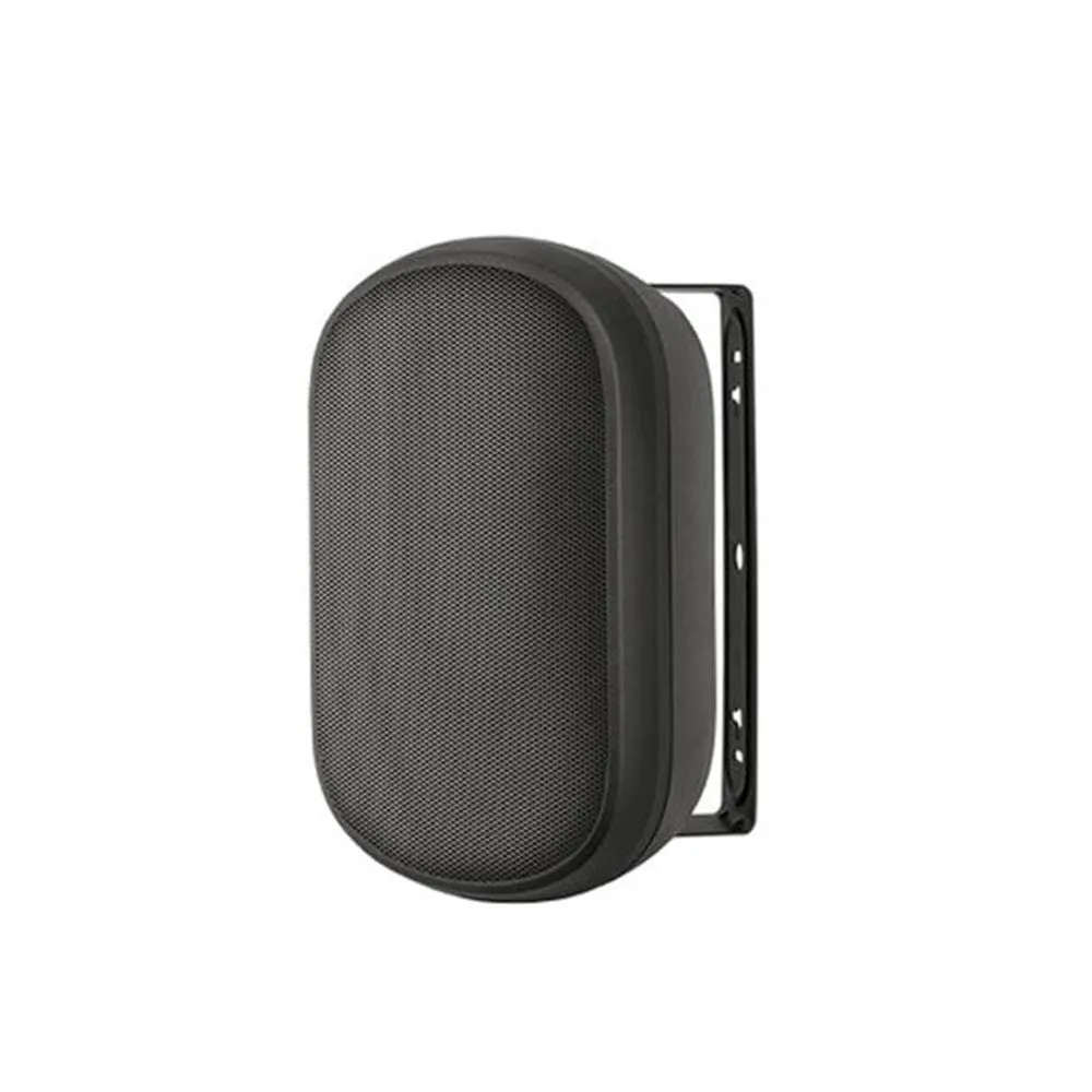 Ahuja Speaker Passive Wall Mount 6.5" 60Watts RMS IP66 Voltage/8Ohm Weatherproof (Black) - OSX666T