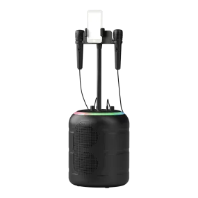 AIWA Karaoke Speaker with Microphones & Stand
