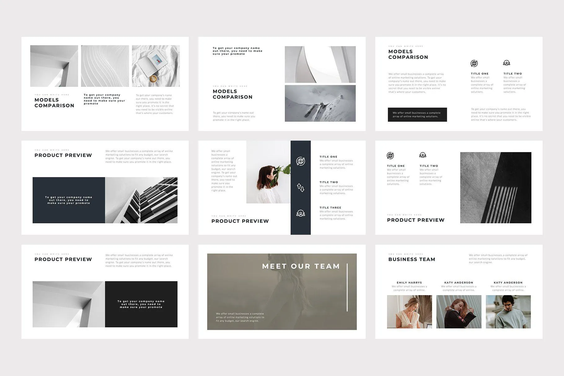 Alexa Minimal Keynote Template