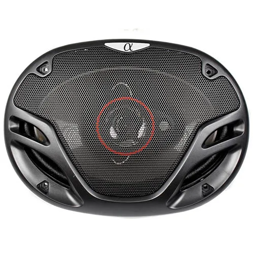Alphasonik 6x9" 3 Way Full Range Speakers 500 Watts Power Max 4 Ohm AS29 Pair