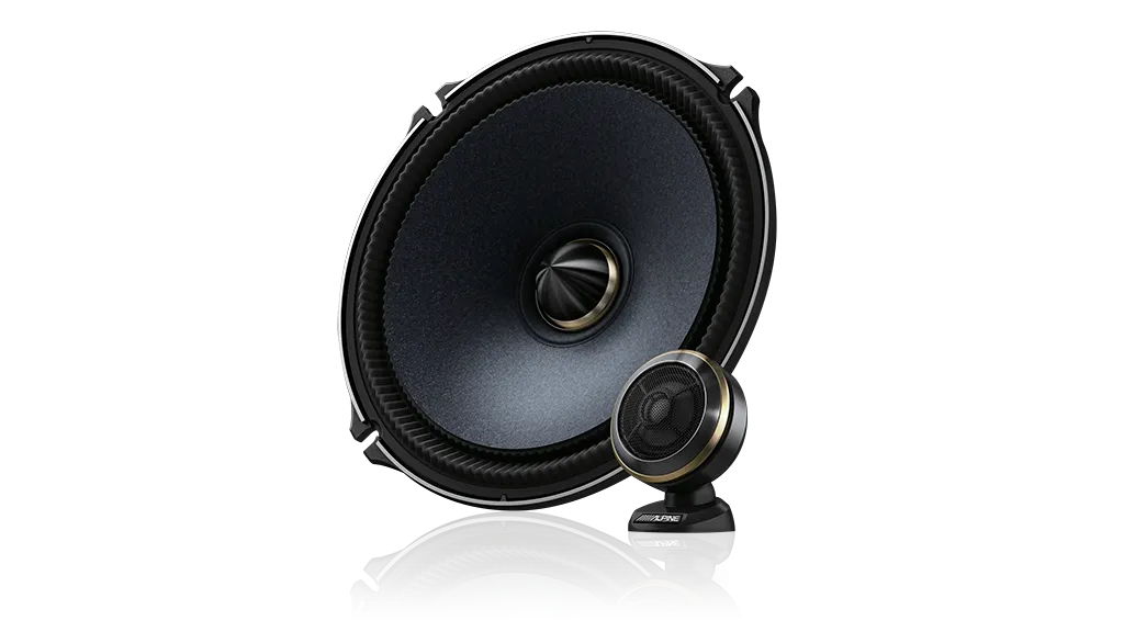 Alpine X-180S X-Premium Sound 7″ Component Speakers
