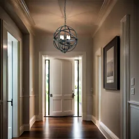 Amor Pendant Light 4x7w E14 in Black