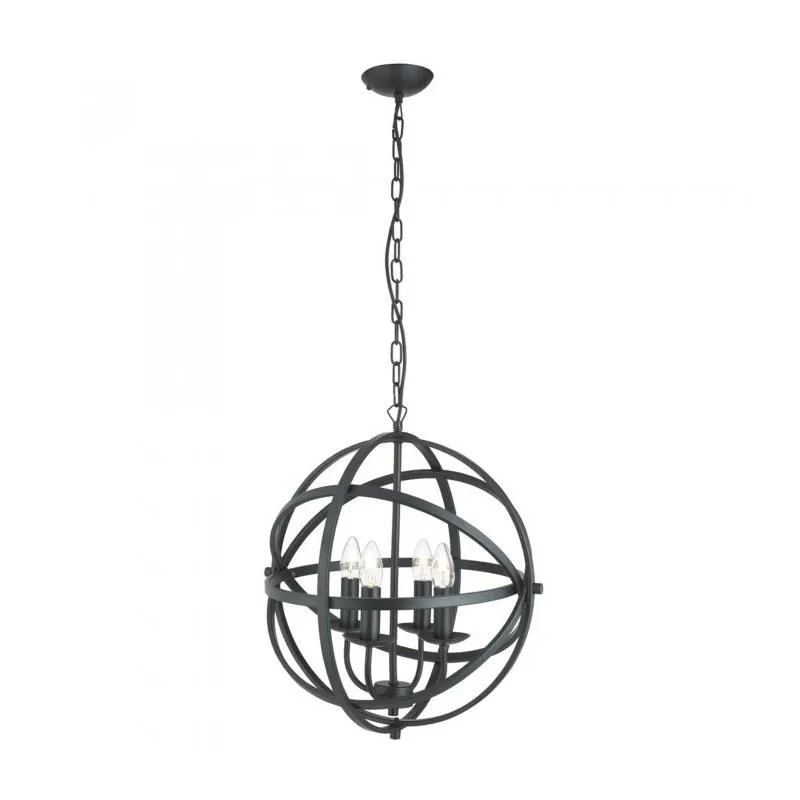 Amor Pendant Light 4x7w E14 in Black