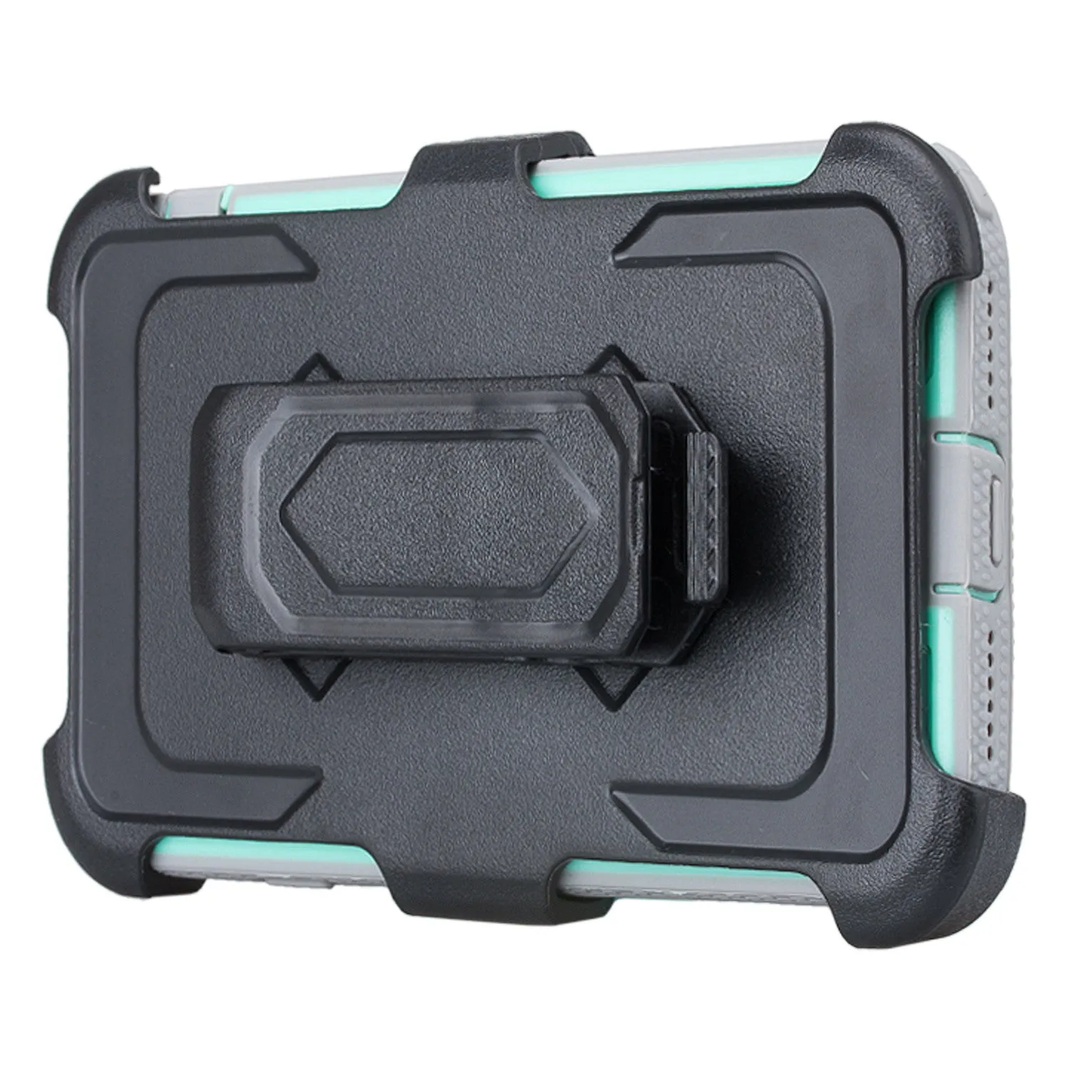 Apple iPhone 8 Case, Triple Protection 3-in-1 Heavy Duty Holster Shell Combo Case Cover for iPhone 8 - Teal