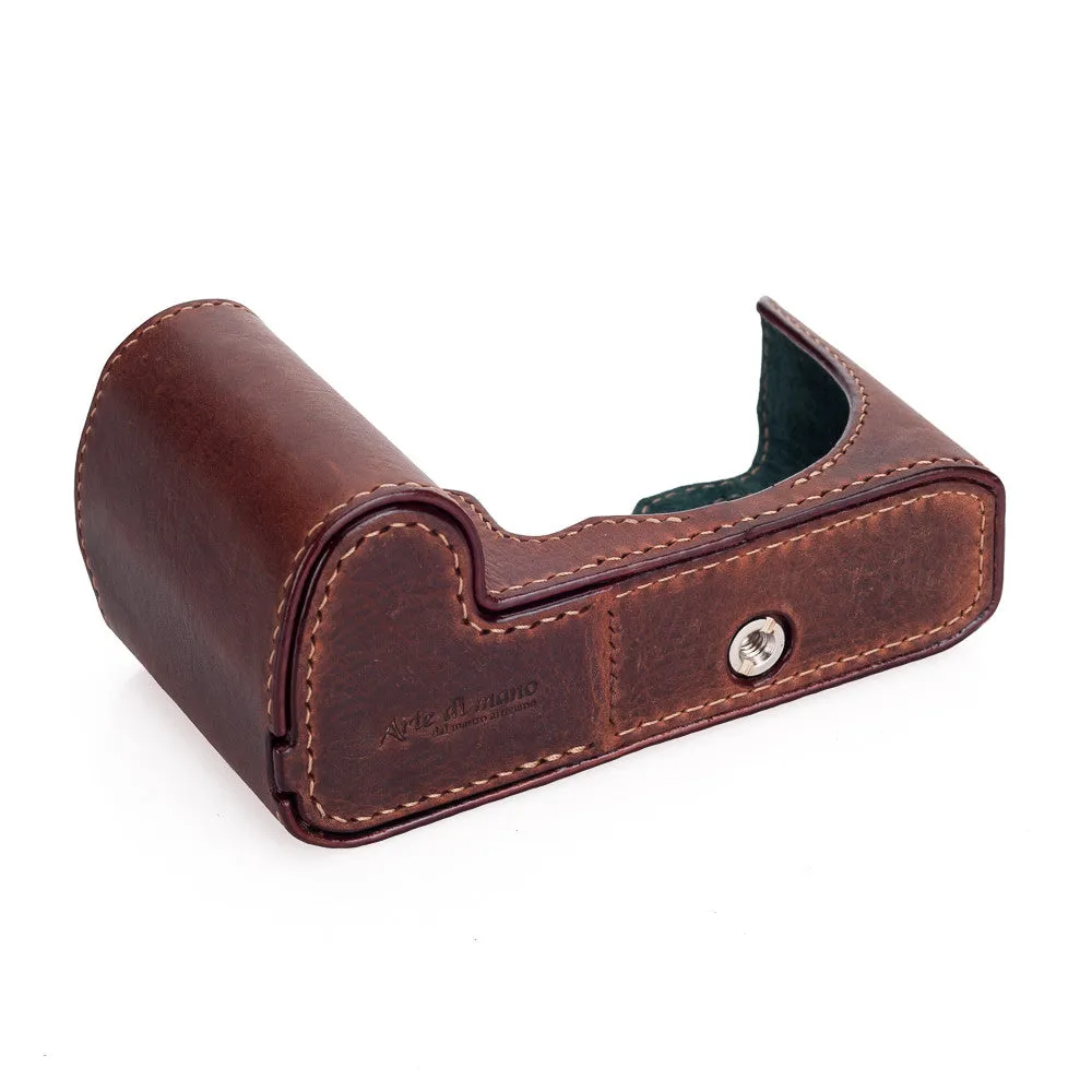 Arte di Mano Half Case for Leica SL (Typ 601) with Battery Access Door - Rally Volpe