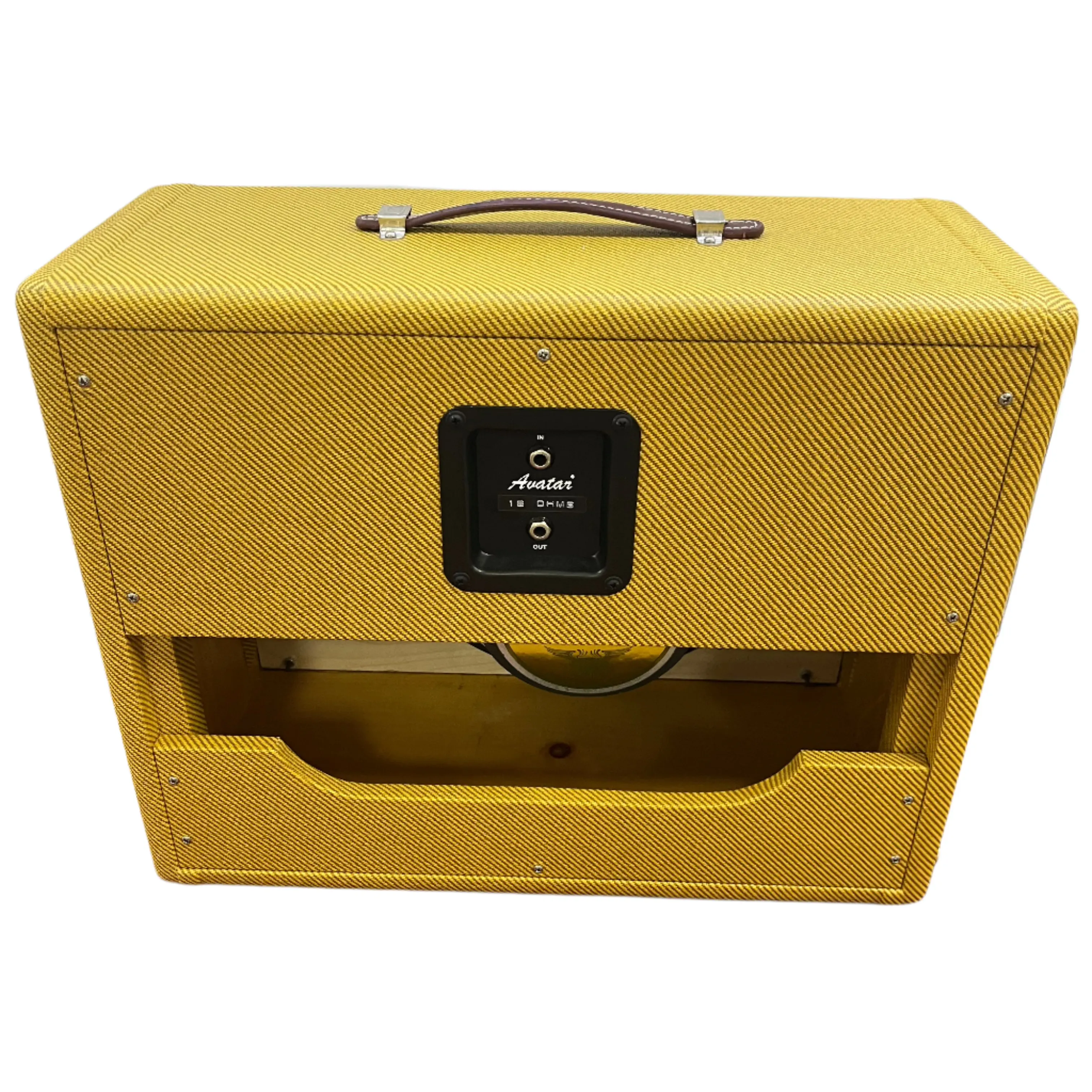 Avatar G112 Tweed Angled Ext Guitar Speaker Cabinet