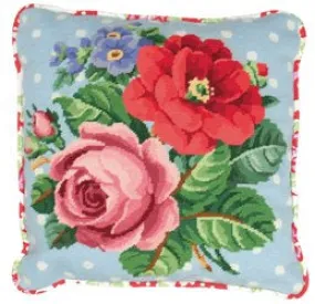 Berlin Roses Cushion Front Kit