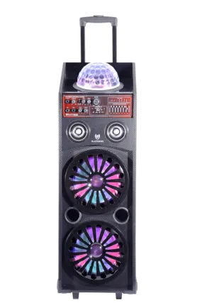 Blackmore DJ Powered Amplified Speaker System/Bluetooth/MP3/LED Lights