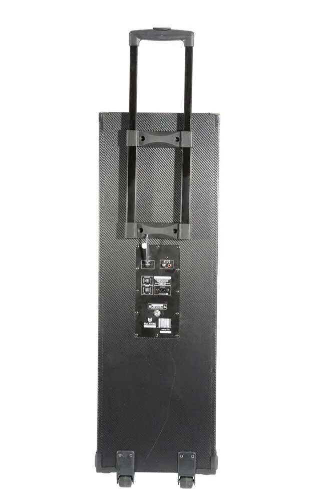 Blackmore DJ Powered Amplified Speaker System/Bluetooth/MP3/LED Lights