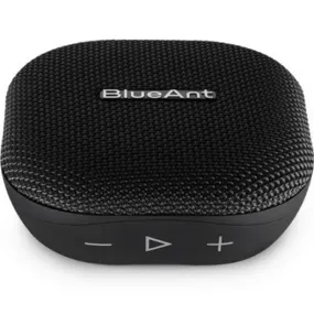BlueAnt Mini X0 Bluetooth Speaker Portable IP67 Waterproof Black