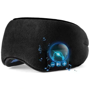 Bluetooth Eye-Mask Sleep Headphones, Wireless Music Sleep Mask Noise Cancelling Sleeping Headphone Washable Perfect for Men Women Sleeping/Travel/Meditation