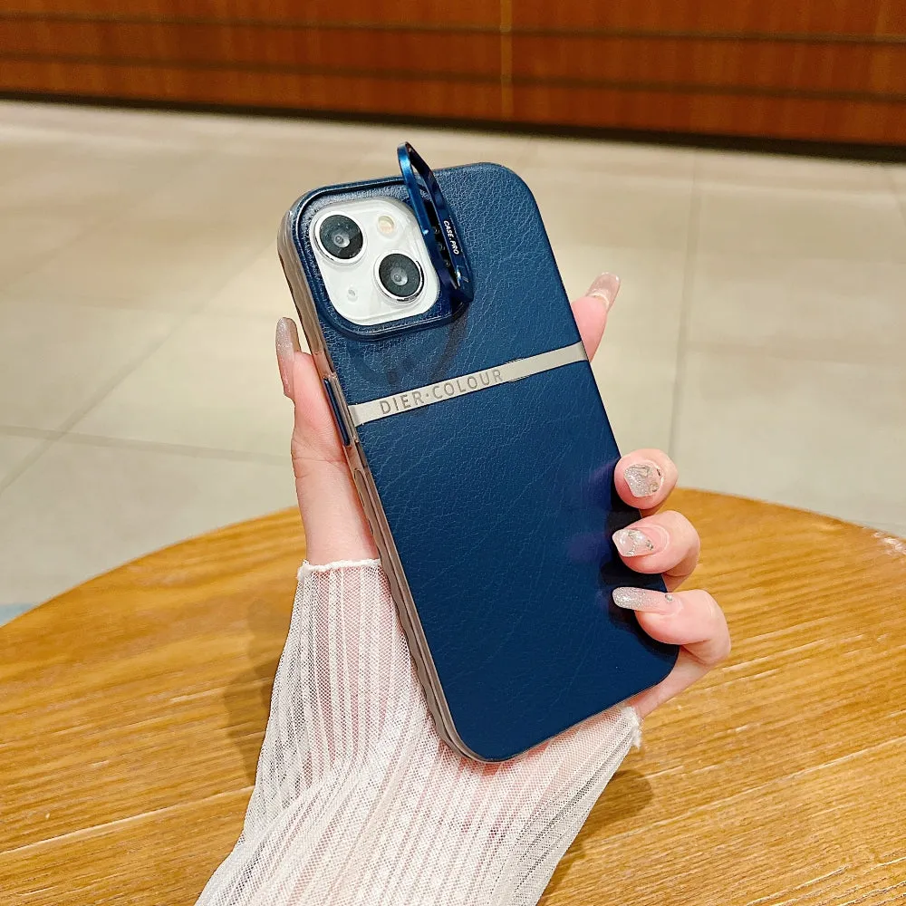 Bracket Kickstand TPU (Soft) | PC (Hard) Phone Case - iPhone 14 Plus