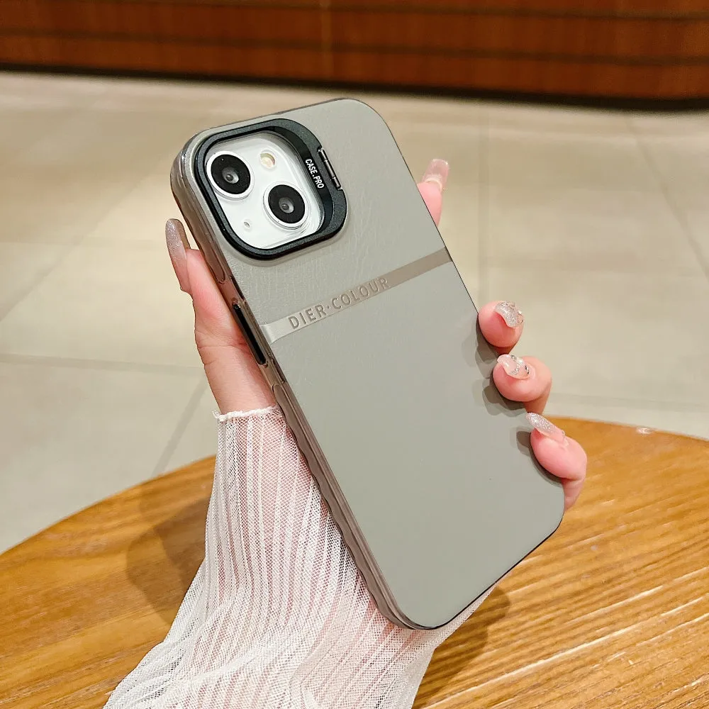 Bracket Kickstand TPU (Soft) | PC (Hard) Phone Case - iPhone 14 Plus