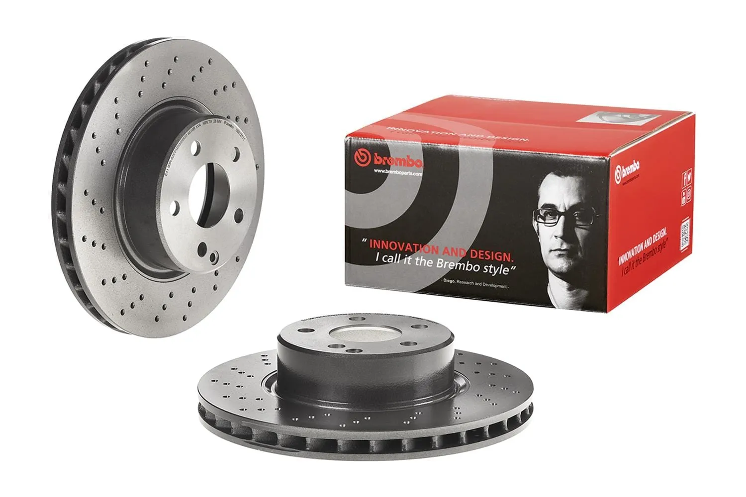 Brembo Disc Brake Pad and Rotor Kits KT04446