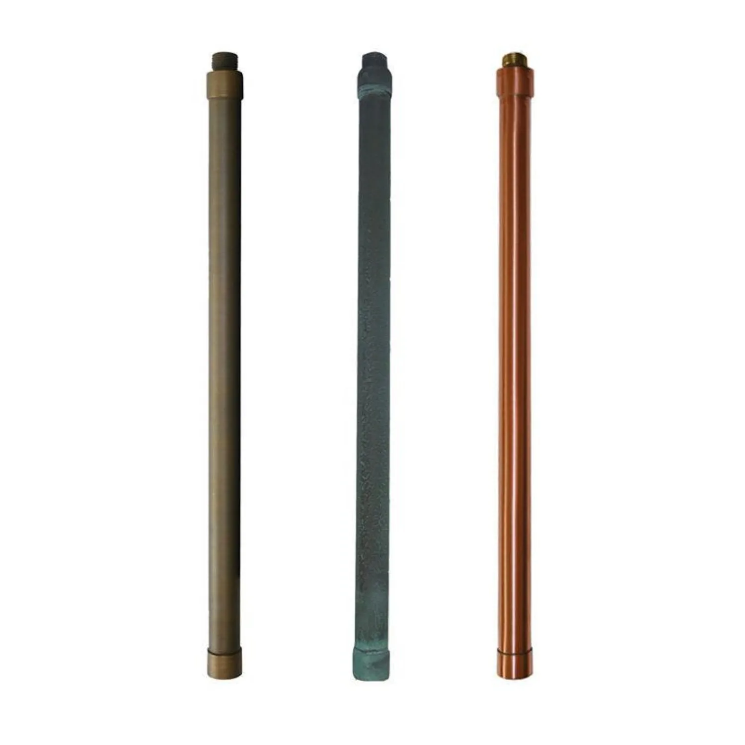 Bronze Garden Zone Pole Tall for Spot Light in Different Colours Elstead Lighting - ELS.GZ-BRNZE-POLE