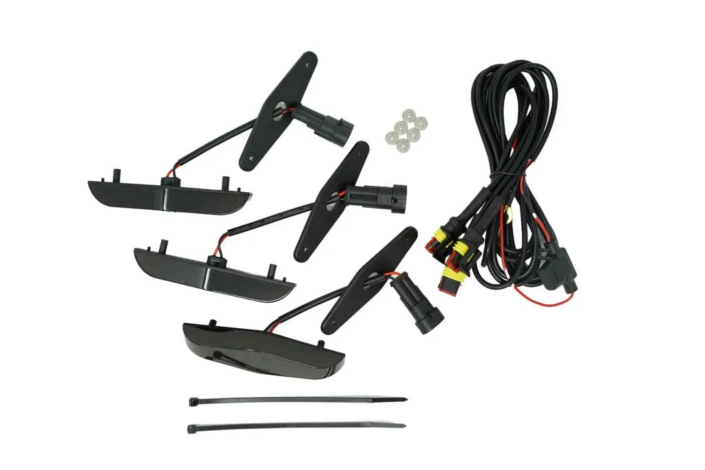 Cali Raised 2014  Toyota 4Runner Grille Raptor LED Light kit