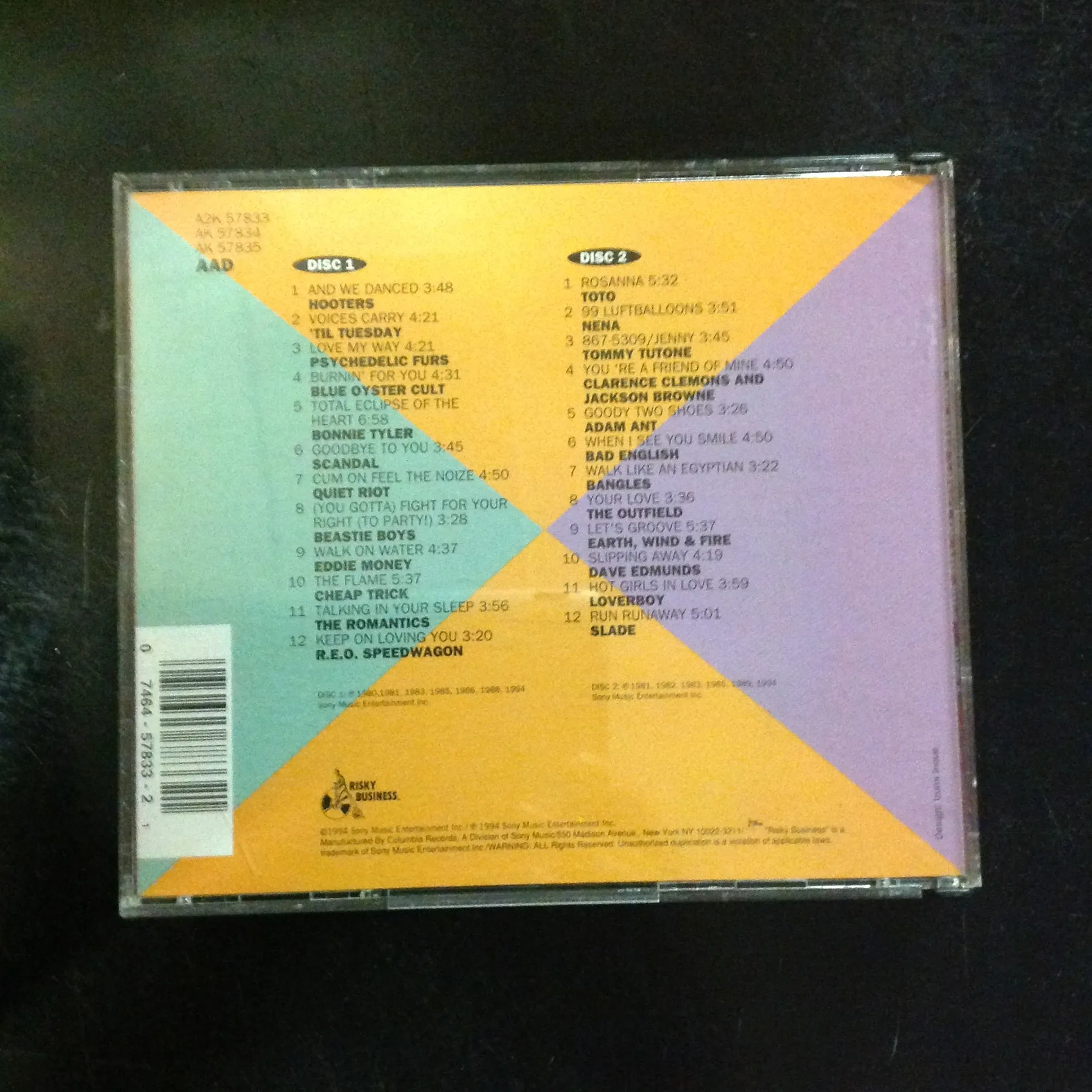 CD Read The Hits / Best of the 80's 2 Disc Various Artist Compilation AK57835