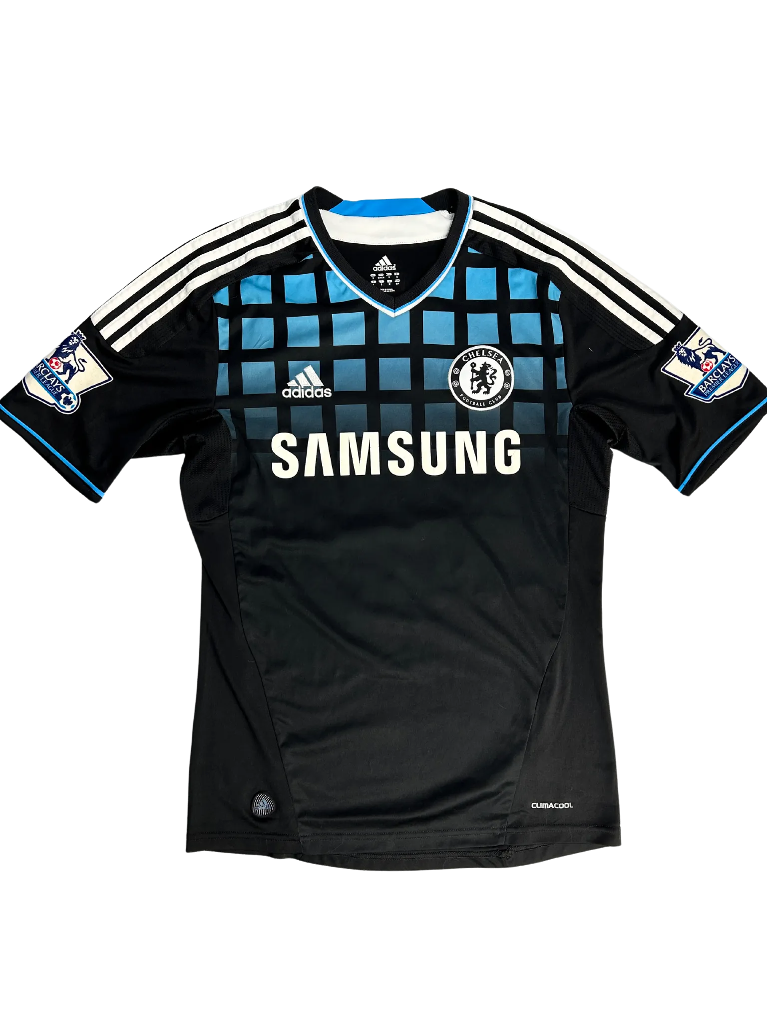 Chelsea Away #4 David Luiz 2011-2012 S