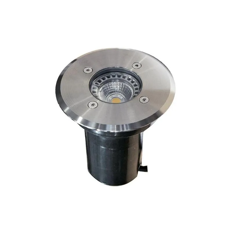 CLEARANCE - Exterior inground Up Lights in Stainless Steel (Round) IGGLSS