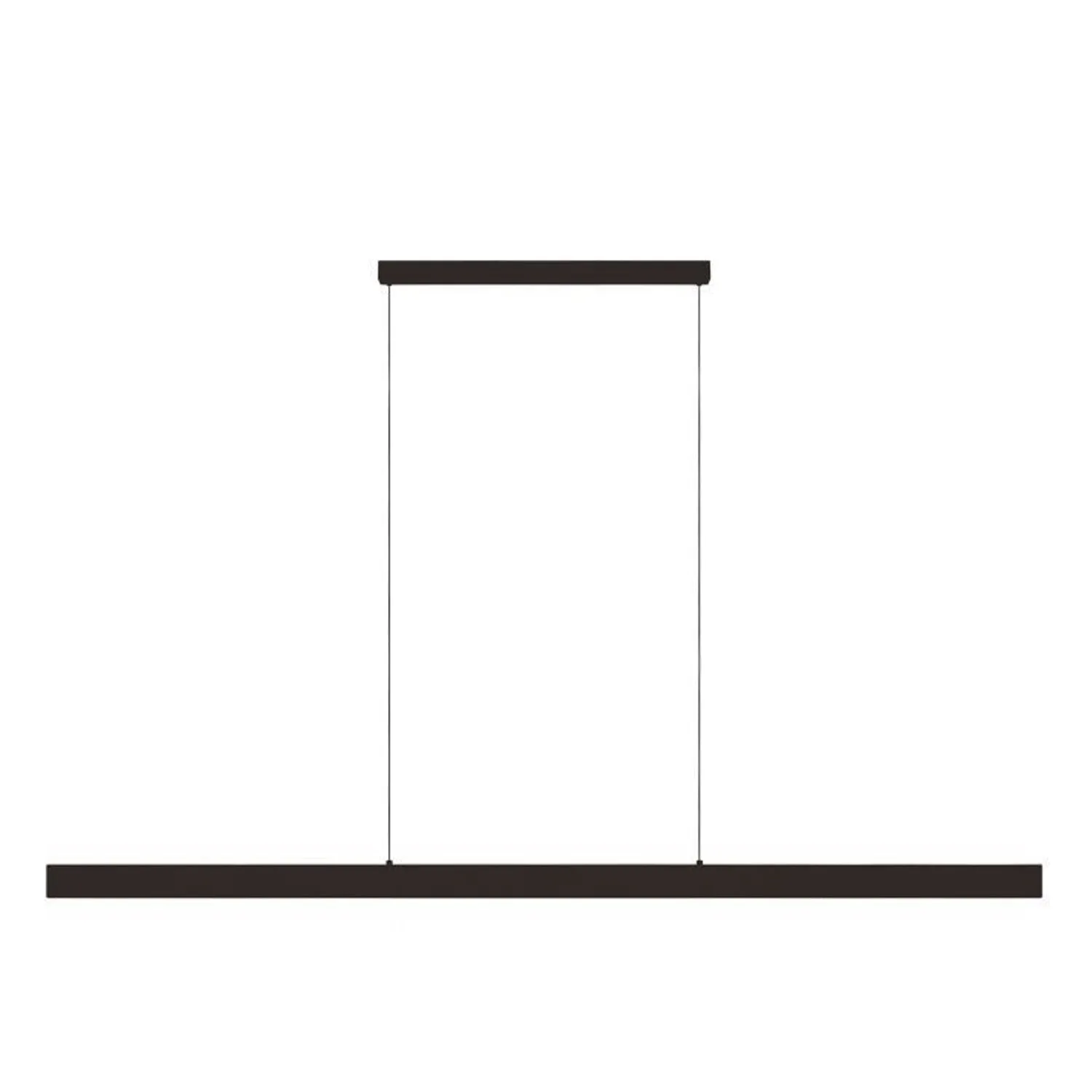 Climene 2 LED Pendant Light CCT 48w in Black, White, Brushed Aluminium, Oak or Walnut