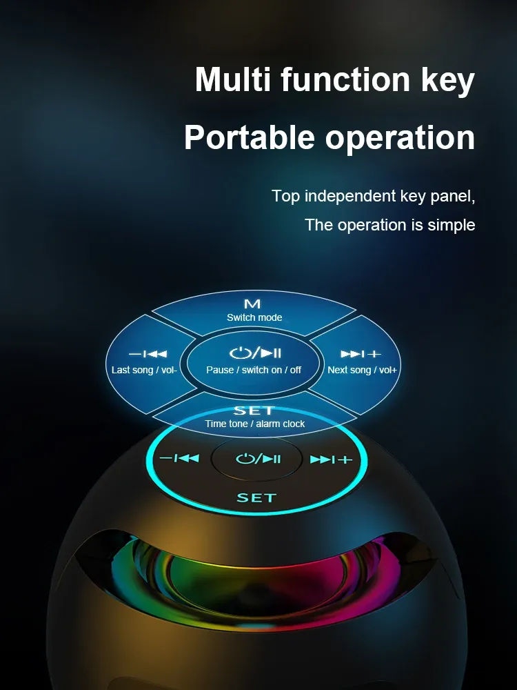 Colorful Ball Bluetooth Speaker
