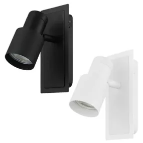 Davida 2 Spot Light Dimmable in Black or White