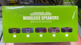 Dealsplant  SP21 Portable Wireless Bluetooth Speakers Mega Bass/FM/Splash Proof,USB,FM,TF Card Random Colour