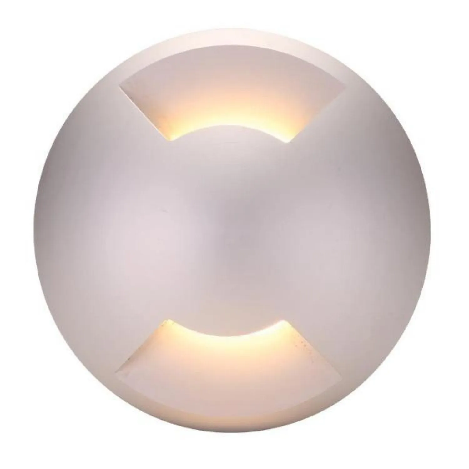 DEKA Two-Way LED inground Light Cover in Aluminium or Brass
