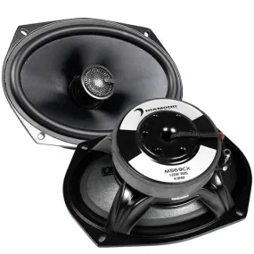 Diamond Audio 6x9" 2-Way Coax Sub Speaker System 240 Watts Max 4 Ohm MS69CX