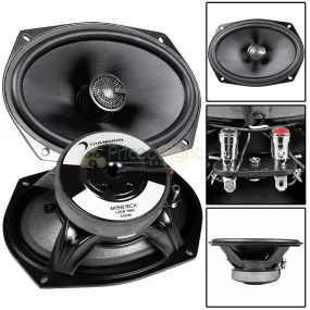 Diamond Audio 6x9" 2-Way Coax Sub Speaker System 240 Watts Max 4 Ohm MS69CX