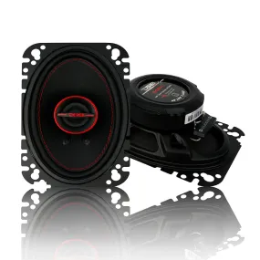 DS18 GEN-X 4x6" 2 Way Coaxial Speaker Pair 135W Max Power 45W RMS 4 Ohm G4.6XI