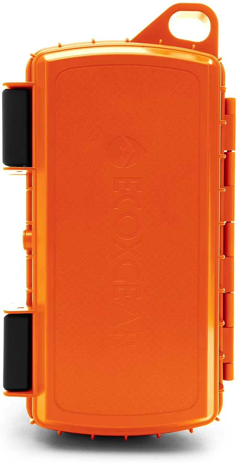 EcoXgear EcoExtreme 2 Floating Bluetooth Speaker with Waterproof Dry Storage for Smartphone, Orange