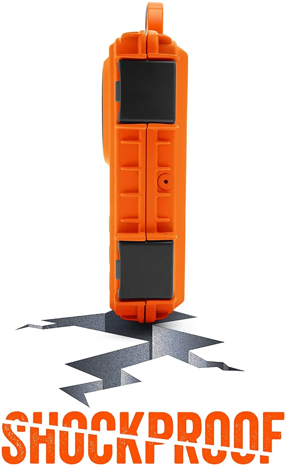 EcoXgear EcoExtreme 2 Floating Bluetooth Speaker with Waterproof Dry Storage for Smartphone, Orange