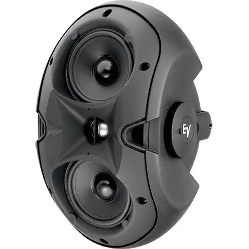 Electro-Voice EVID 4.2 Passive 2-Way 400W Installation Speaker with Dual 4" Woofers & 1" Tweeter (Pair, Black)